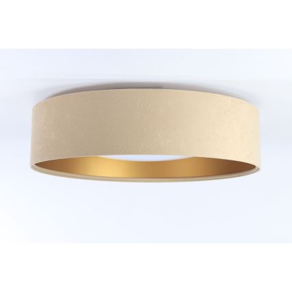 LED-taklampa GALAXY LED/24W/230V Ø 44 cm beige/guld