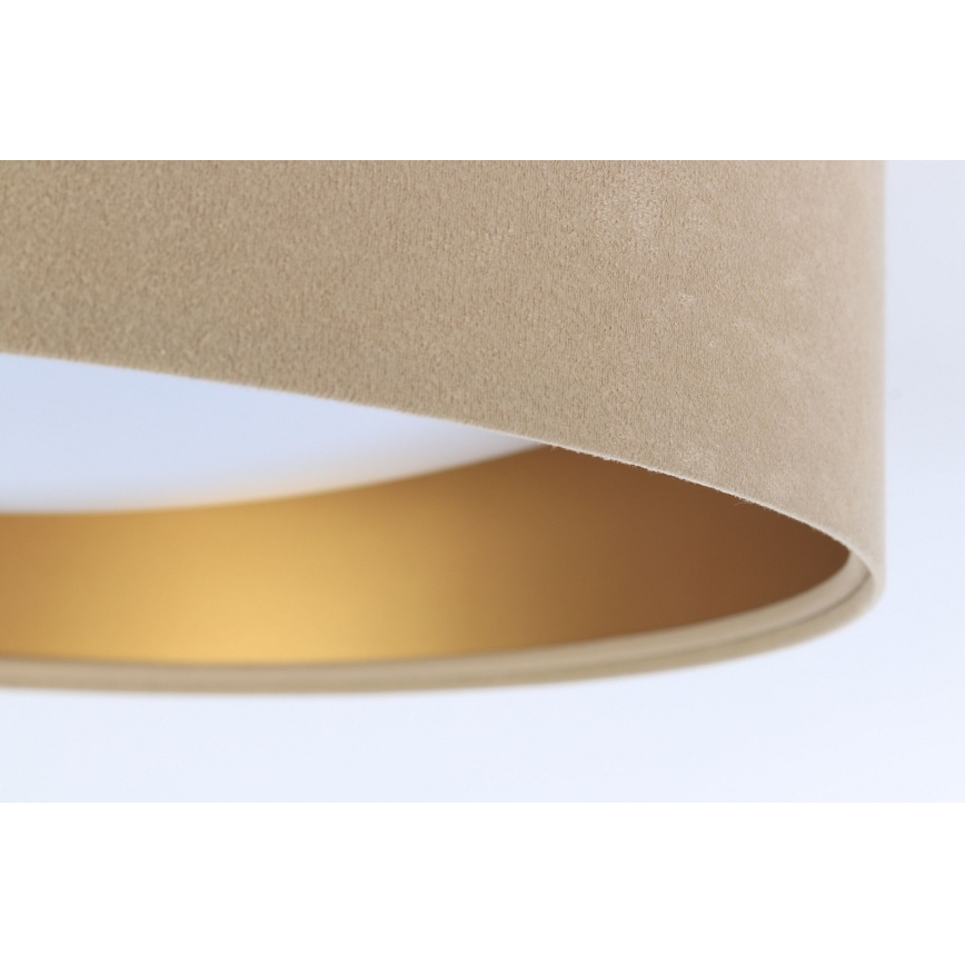 LED-taklampa GALAXY LED/24W/230V Ø 44 cm beige/guld