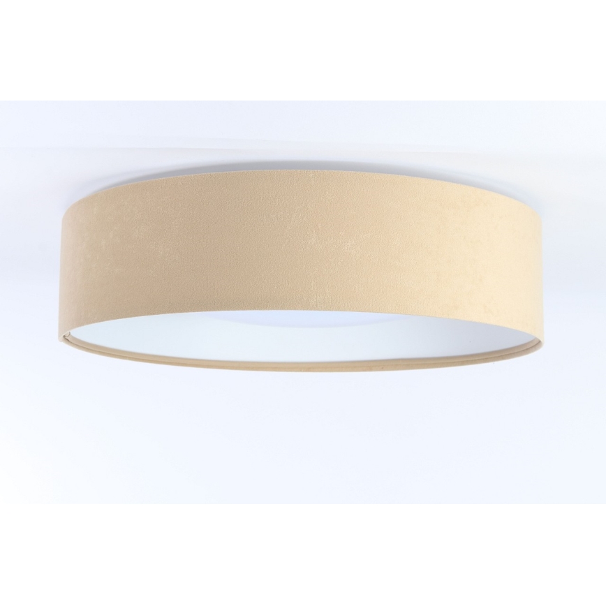 LED-taklampa GALAXY LED/24W/230V, Ø 44 cm, beige/vit