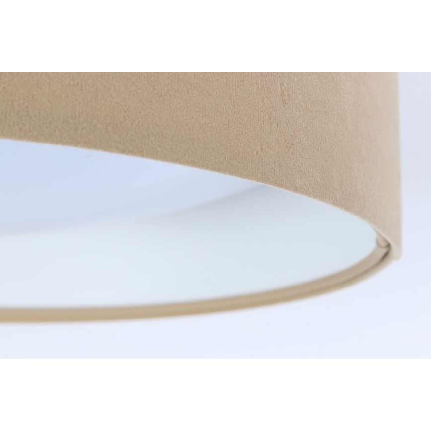 LED-taklampa GALAXY LED/24W/230V, Ø 44 cm, beige/vit