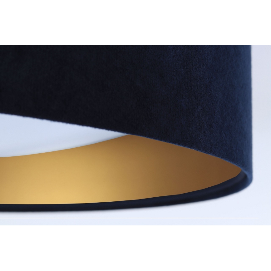 LED-taklampa GALAXY LED/24W/230V Ø 44 cm blå/guld