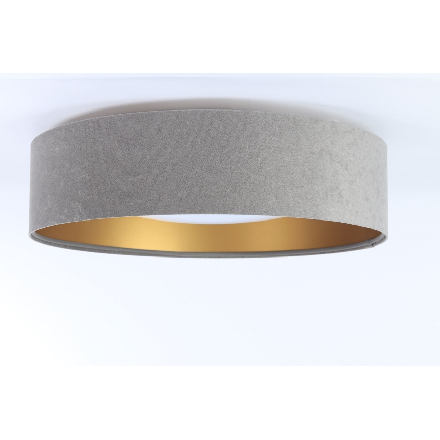 LED-taklampa GALAXY LED/24W/230V Ø 44 cm grå/guld