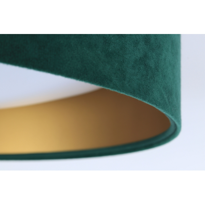 LED Taklampa GALAXY LED/24W/230V Ø 44 cm grön/guld