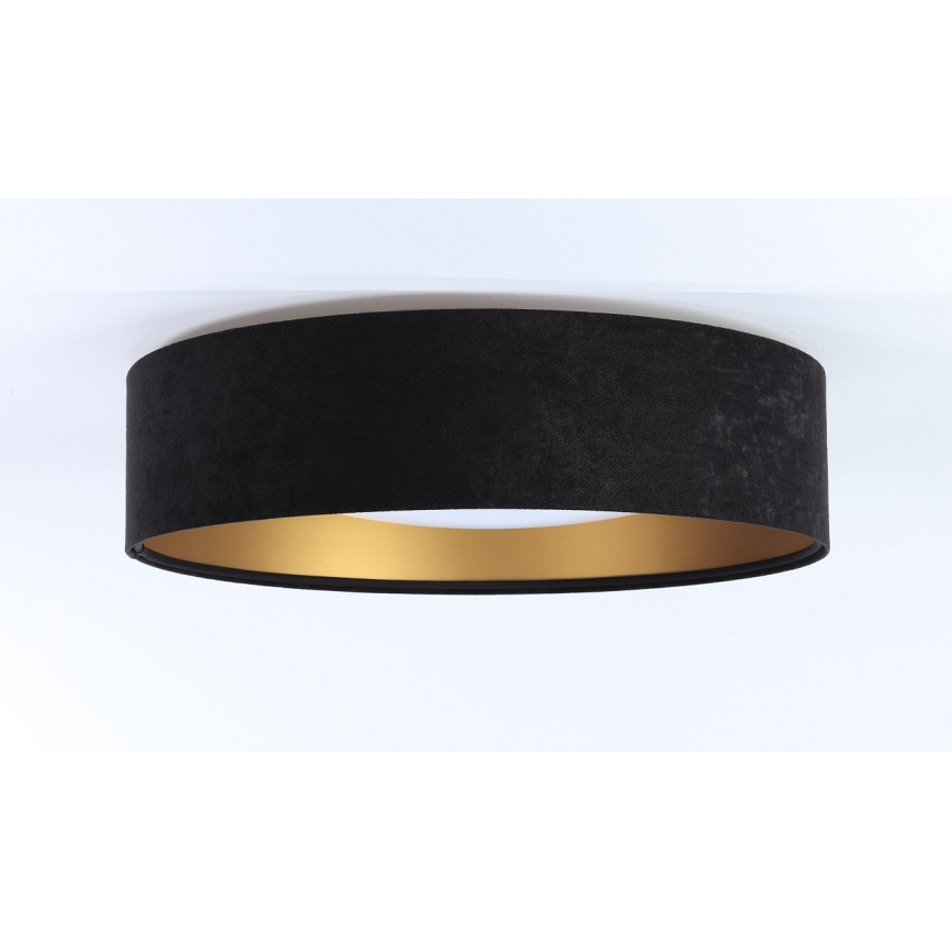 LED-taklampa GALAXY LED/24W/230V Ø 44 cm svart/guld