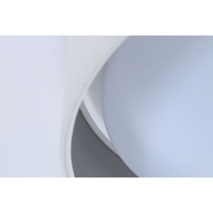 LED Taklampa GALAXY LED/24W/230V Ø 44 cm vit/silver