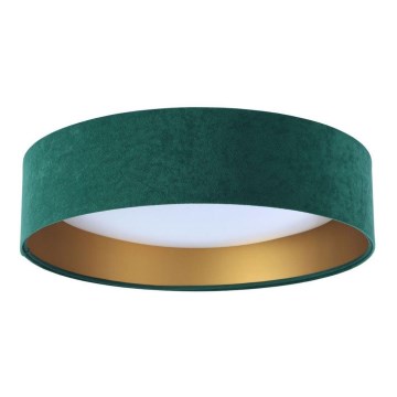 LED Taklampa GALAXY LED/24W/230V Ø 44 cm grön/guld