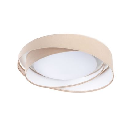 LED taklampa GALAXY MODERN LED/24W/230V Ø 55 cm beige/vit