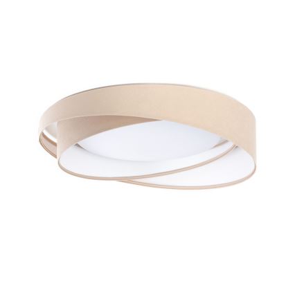 LED taklampa GALAXY MODERN LED/24W/230V Ø 55 cm beige/vit