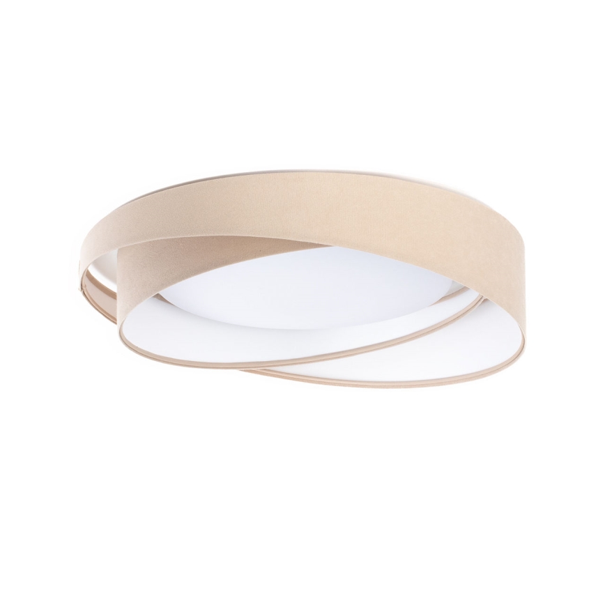 LED taklampa GALAXY MODERN LED/24W/230V Ø 55 cm beige/vit