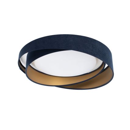 LED-taklampa GALAXY MODERN LED/24W/230V Ø 55 cm blå/guld