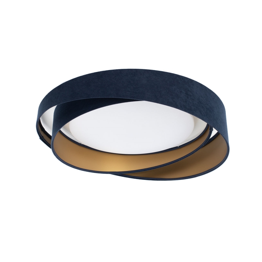 LED-taklampa GALAXY MODERN LED/24W/230V Ø 55 cm blå/guld