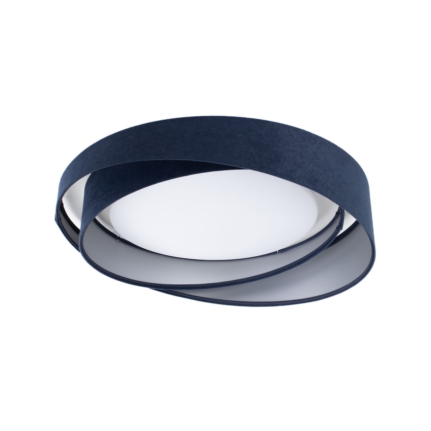 LED-taklampa GALAXY MODERN LED/24W/230V Ø 55 cm blå/silver