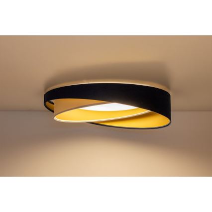 LED taklampa GALAXY MODERN LED/24W/230V Ø 55 cm blå/vit/guld