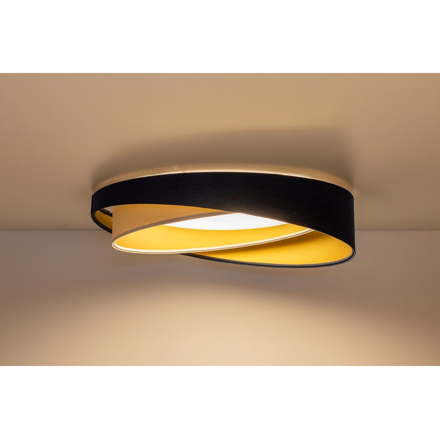 LED taklampa GALAXY MODERN LED/24W/230V Ø 55 cm blå/vit/guld