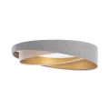LED-taklampa GALAXY MODERN LED/24W/230V Ø 55 cm grå/beige/guld