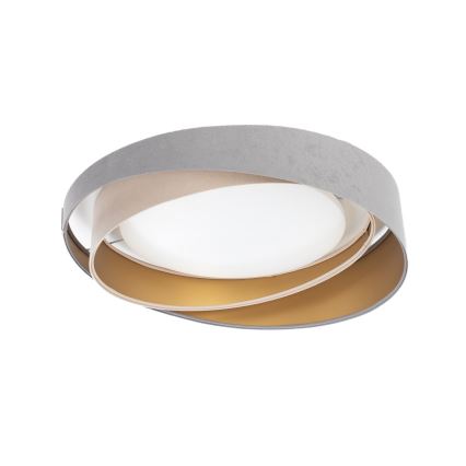 LED-taklampa GALAXY MODERN LED/24W/230V Ø 55 cm grå/beige/guld