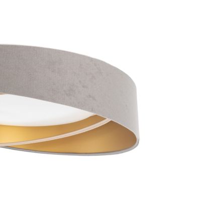 LED-taklampa GALAXY MODERN LED/24W/230V Ø 55 cm grå/beige/guld