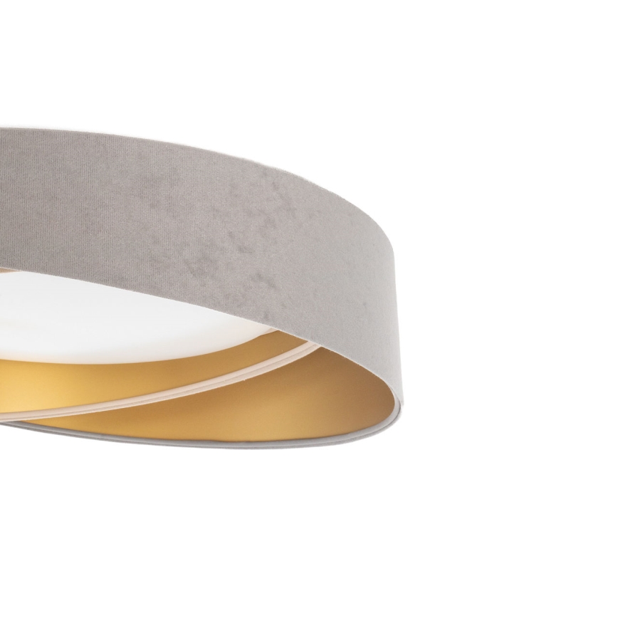 LED-taklampa GALAXY MODERN LED/24W/230V Ø 55 cm grå/beige/guld