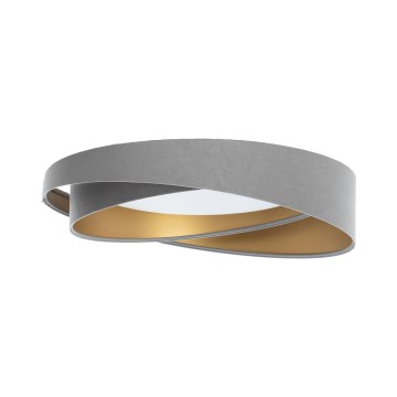 LED-taklampa GALAXY MODERN LED/24W/230V Ø 55 cm, grå/guld
