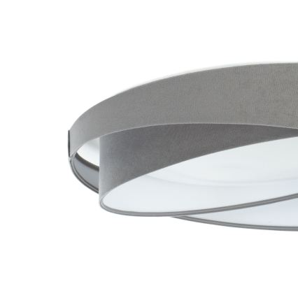 LED taklampa GALAXY MODERN LED/24W/230V Ø 55 cm grå/vit