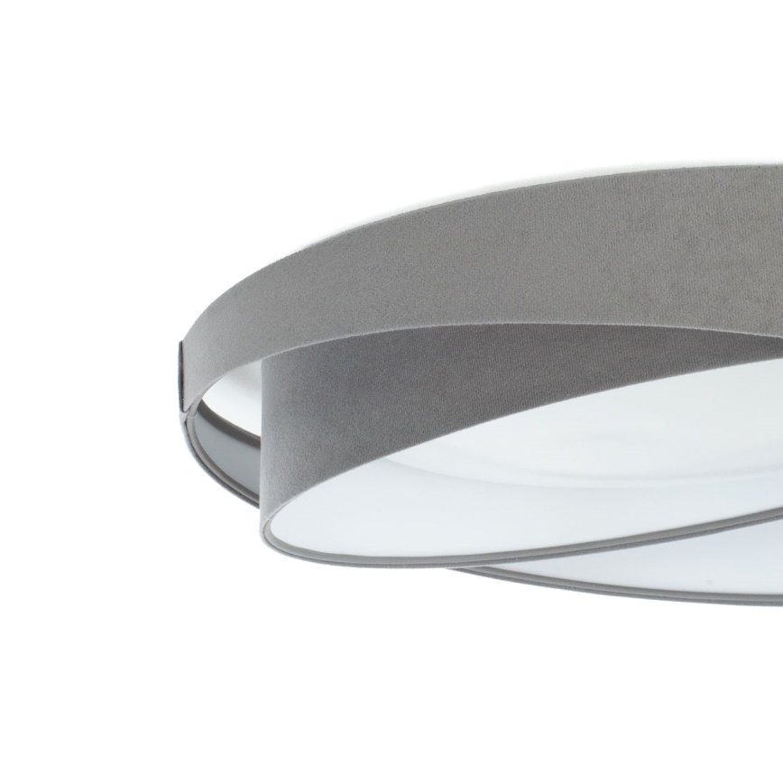 LED taklampa GALAXY MODERN LED/24W/230V Ø 55 cm grå/vit