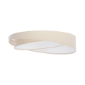 LED-taklampa GALAXY MODERN LED/24W/230V Ø 55 cm krämvit/vit