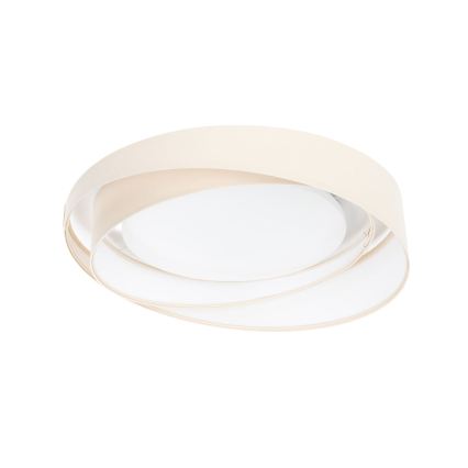 LED-taklampa GALAXY MODERN LED/24W/230V Ø 55 cm krämvit/vit