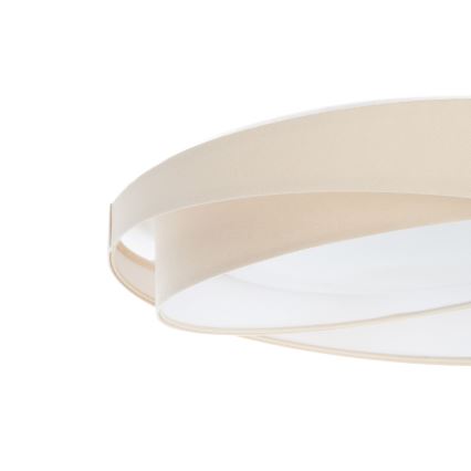 LED-taklampa GALAXY MODERN LED/24W/230V Ø 55 cm krämvit/vit