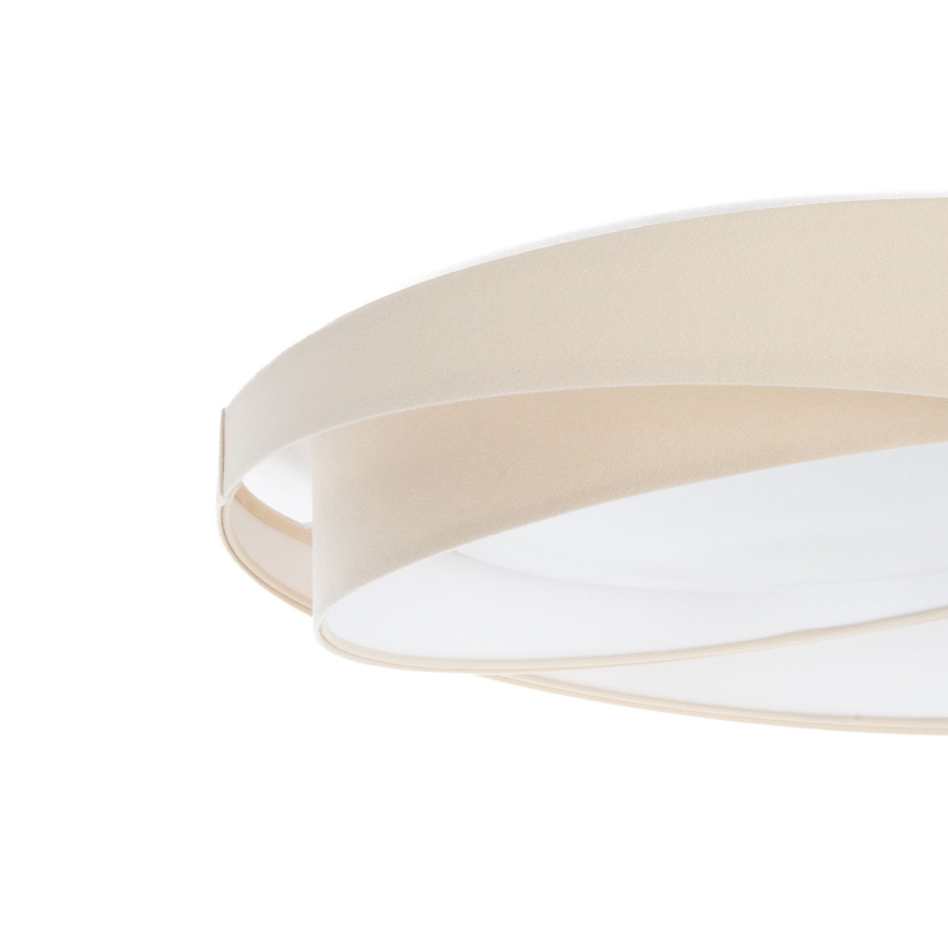 LED-taklampa GALAXY MODERN LED/24W/230V Ø 55 cm krämvit/vit