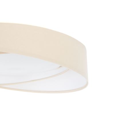 LED-taklampa GALAXY MODERN LED/24W/230V Ø 55 cm krämvit/vit