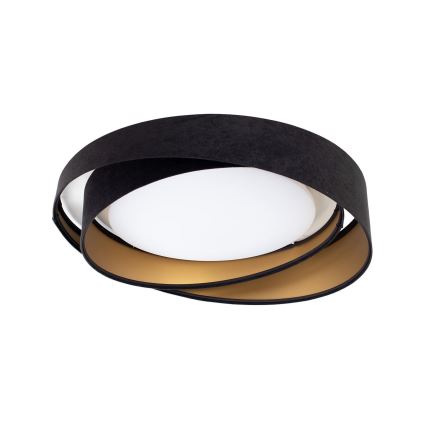 LED taklampa GALAXY MODERN LED/24W/230V Ø 55 cm svart/guld