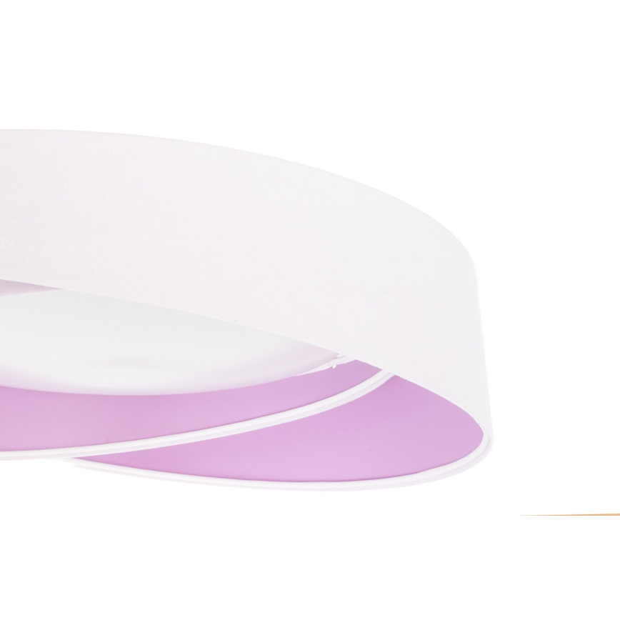 LED-taklampa GALAXY MODERN LED/24W/230V Ø 55 cm vit/lila