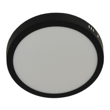 LED taklampa GERRIT LED/18W/230V 4000K svart