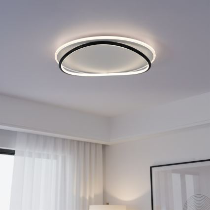 LED-taklampa HALO LED/38W/230V Ø 50 cm svart