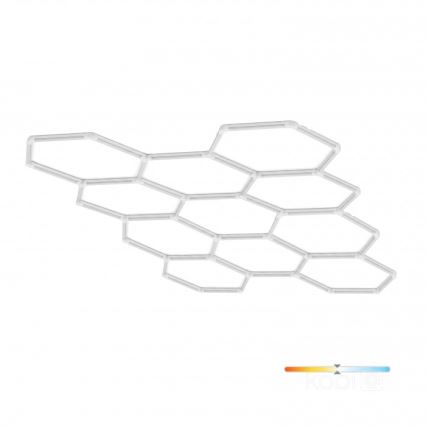 LED-taklampa HEXLINE LED/513W/230V 4000K 300x516 cm vit