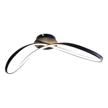 LED taklampa INFINITY LED/21W/230V svart