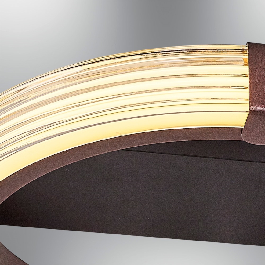 LED taklampa JESI LED/2W/230V 3000K brun