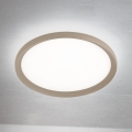 LED-taklampa KANT LED/30W/230V 2700/3000/4000K Ø 40 cm beige