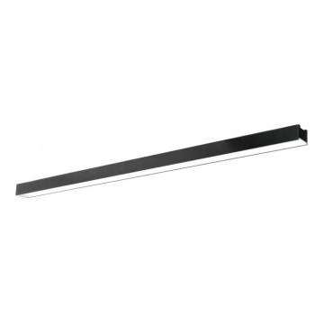 LED taklampa KOLINE – ytmonterad eller pendel, LED/40W/230V, valbara färgtemperaturer 3000/4000/6500K, 120 cm, svart