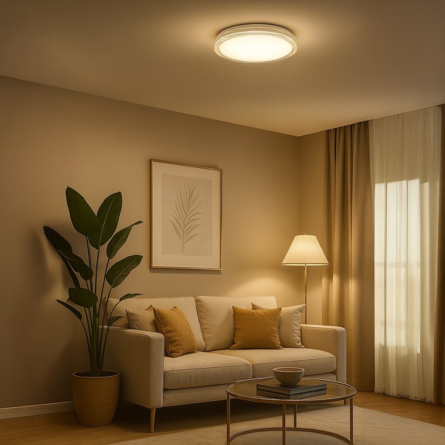 LED-taklampa LAGO LED/36W/230V Ø 48 cm