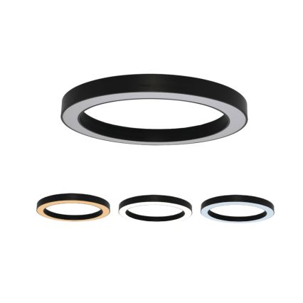 LED taklampa LED/100W/230V 3000/4000/6500K Ø 100 cm svart