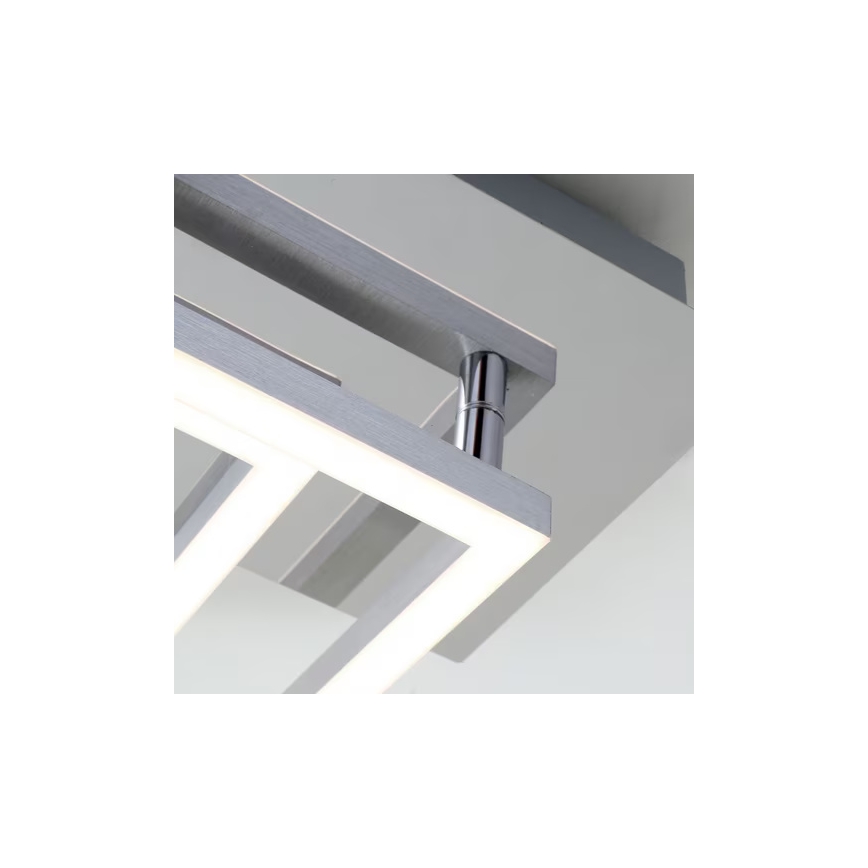 LED taklampa LED/10W/230V 3000K matt krom