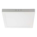 LED taklampa LED/12W/230V 3000K 16,7x16,7 cm vit