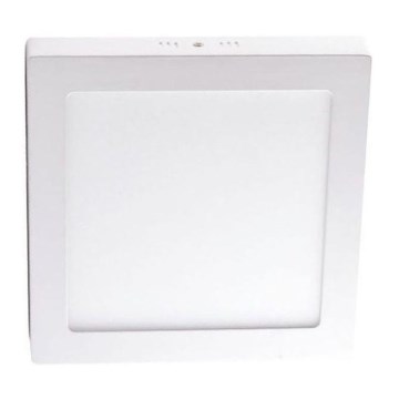 LED taklampa LED/12W/230V 4000K 17,2x17,2 cm