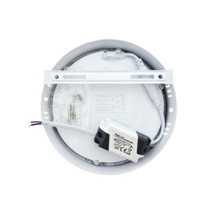 LED taklampa LED/12W/230V 4200K diameter 16 cm vit