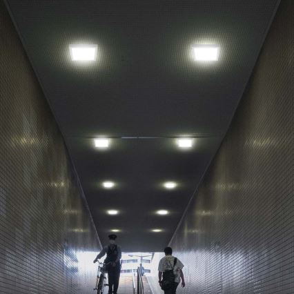 LED taklampa LED/12W/230V 6500K 16,7x16,7 cm vit