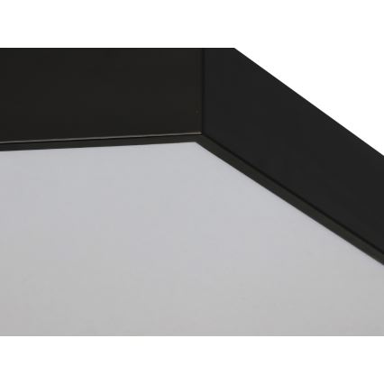 LED-taklampa LED/135W/230V 3000/4000/6500K Ø 80 cm svart