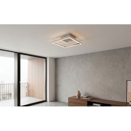 LED-taklampa LED/14W/230V polerad krom