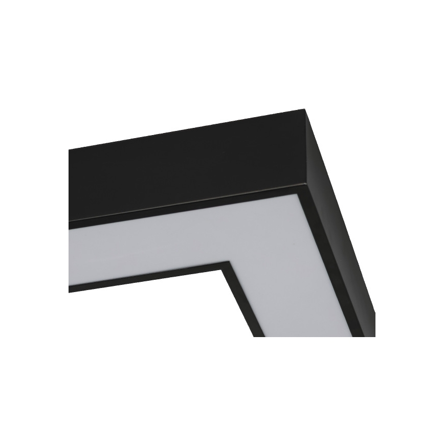 LED taklampa LED/150W/230V 3000/4000/6500K 120x120 cm svart