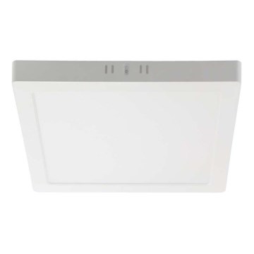 LED taklampa LED/18W/230V 3000K 21,4x21,4 cm vit